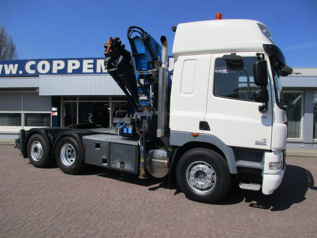 Confronteren importeren achterstalligheid DAF 85 CF 410 6X2 Trekker met kraan 43 ton Euro 5/ ID 865060 – TruckOkkazie. be